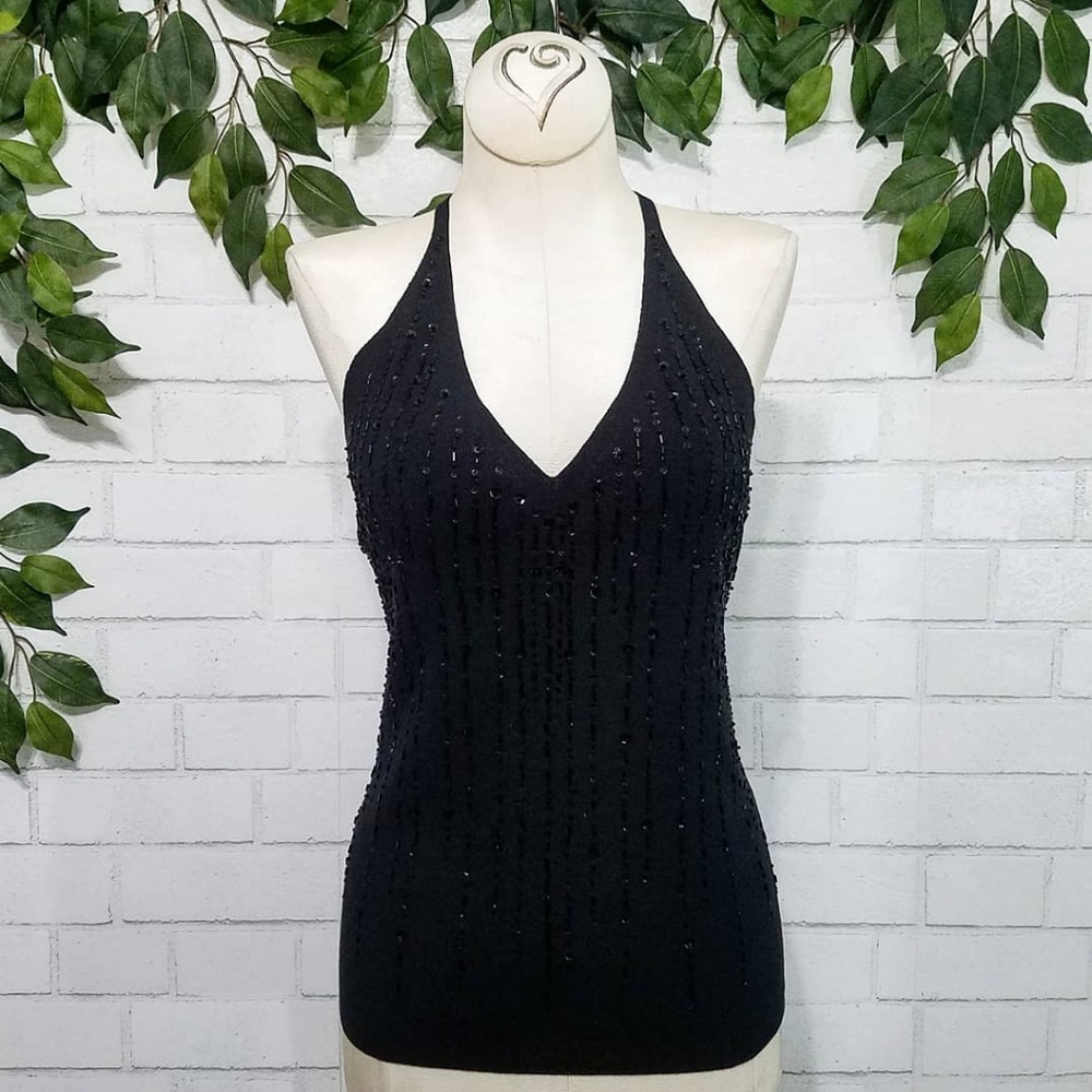 Loft Beaded Strappy Tank